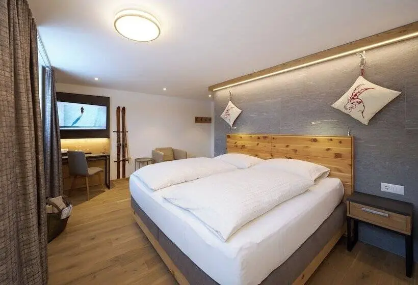 １ベッドルームのデラックスアパートメント, Aparthotel Grischuna