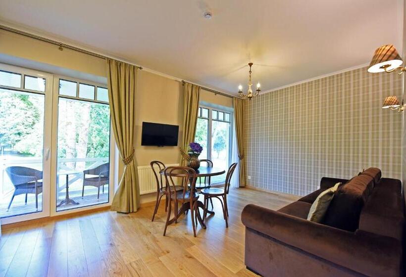 آپارتمان 1 خوابه با تراس, Vila Klasika