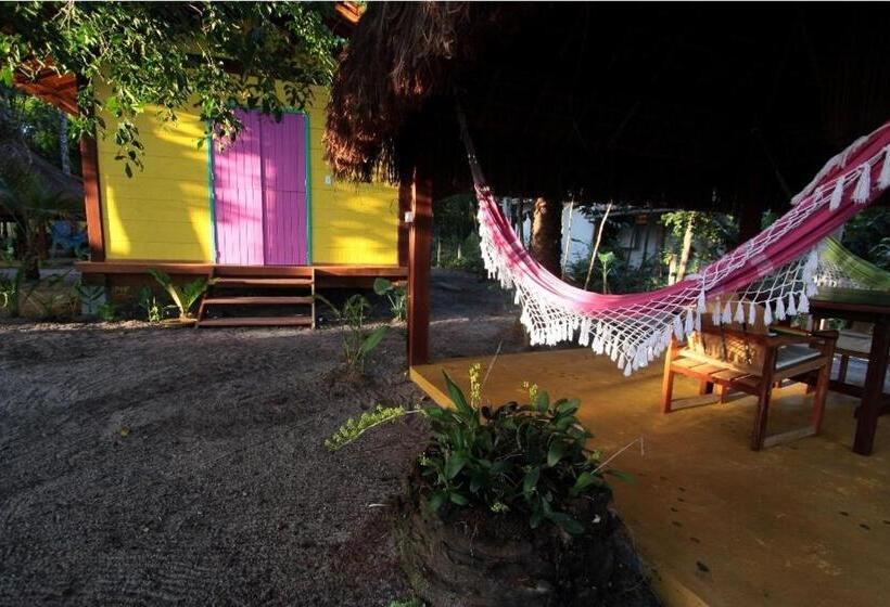 בקתת חדר, Casinha Amarela Ecolodge Boipeba