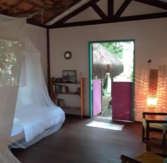 בקתה סטנדרטית, Casinha Amarela Ecolodge Boipeba