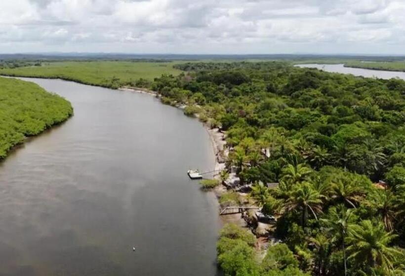 חדר אקונומי, Casinha Amarela Ecolodge Boipeba