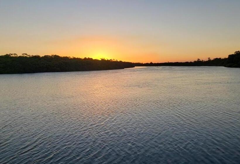 בקתת חדר, Casinha Amarela Ecolodge Boipeba