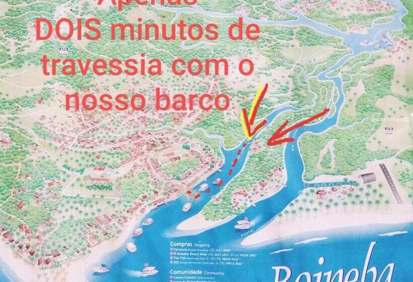 חדר אקונומי יחיד, Casinha Amarela Ecolodge Boipeba