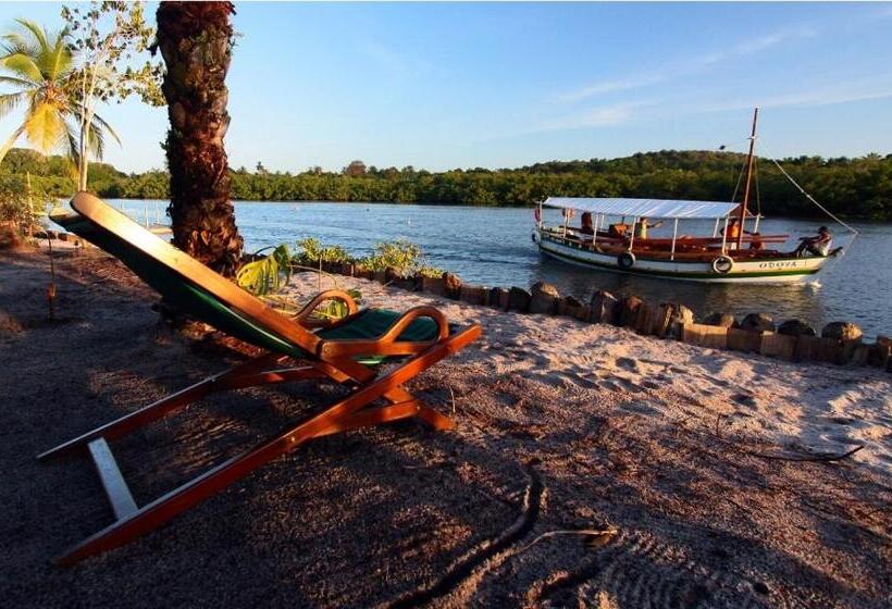 חדר משפחתי נוף לגינה, Casinha Amarela Ecolodge Boipeba