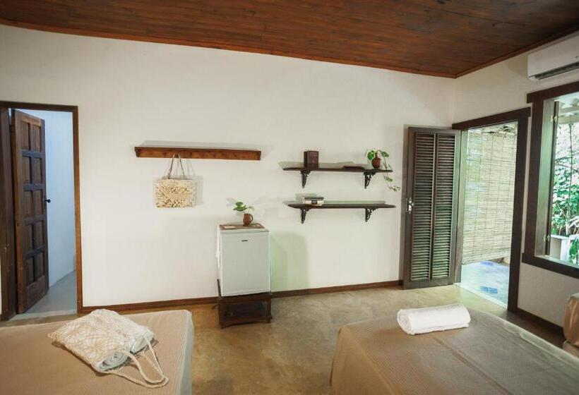 اتاق استاندارد چهار تخته, Pousada Pouso Da Maré