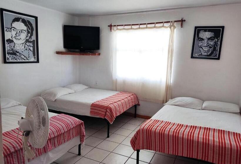 اتاق استاندارد سه نفره, Hostal Zipolite Arteaga