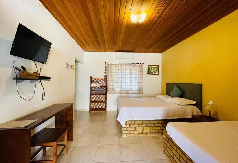 חדר סטנדרט לשלושה, Pousada Tarumim