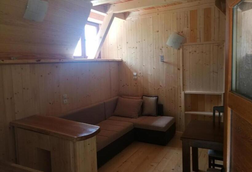 آپارتمان 1 خوابه با تراس, Guesthouse Planinarski Dom Neviđen'o