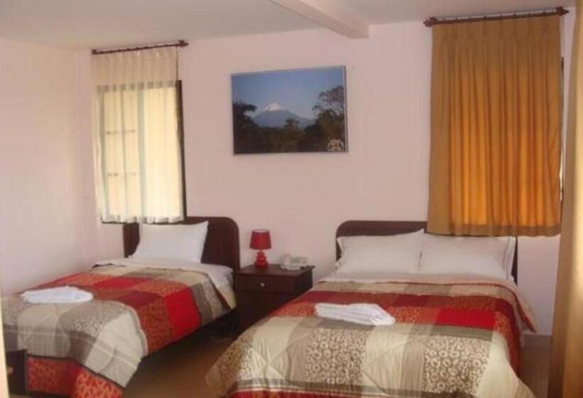 اتاق استاندارد با چشم‌انداز باغ, Hostal La Molienda