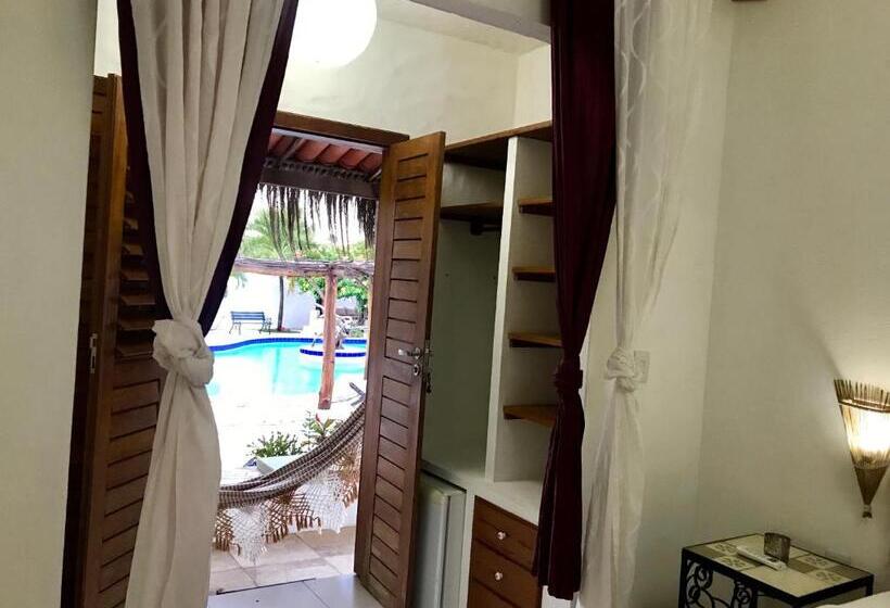 חדר סטנדרט לשלושה עם מרפסת, Pousada 360