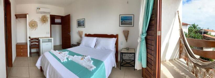 חדר דלוקס עם מרפסת, Pousada 360