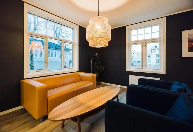 バルコニー付き1ベッドルームアパートメント, Villa Svolvær