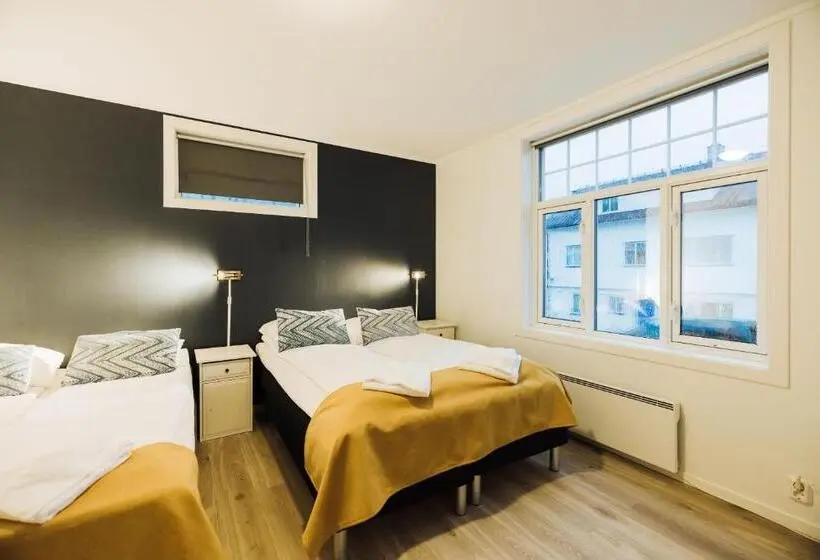 バルコニー付き1ベッドルームアパートメント, Villa Svolvær