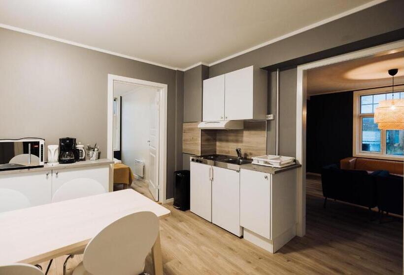 带1个卧室的带阳台的公寓, Villa Svolvær