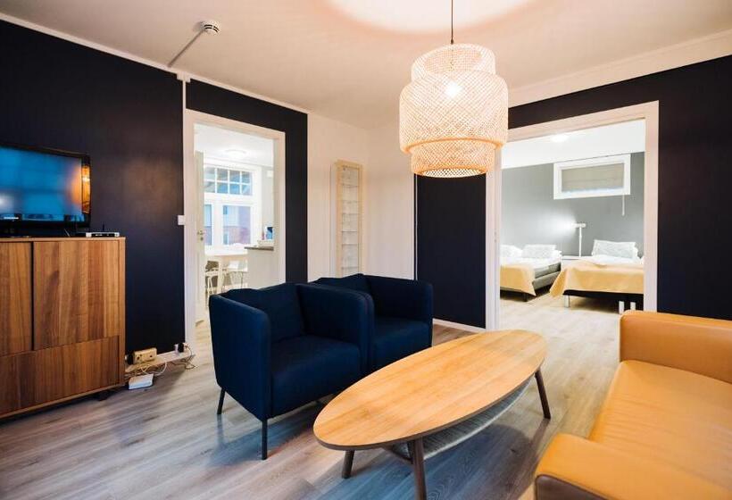 Апартаменты 1 Спальня с Балконом, Villa Svolvær