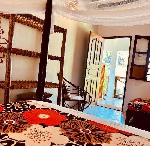 디럭스 룸 측면 바다 전망, Helwas Zanzibar Beach