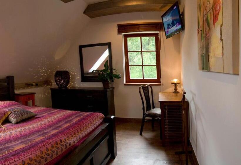 חדר סופריור עם מיטת קינג, Penzion Rozmarýn