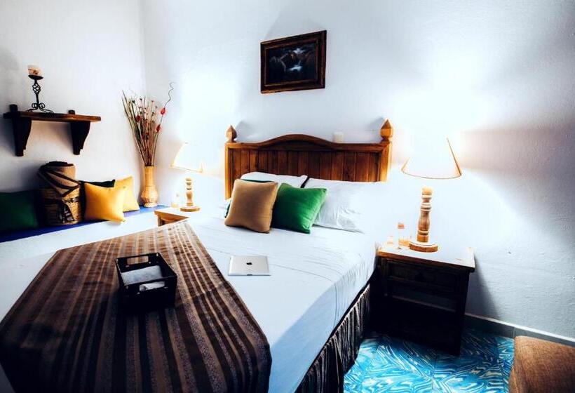 غرفة قياسية مطلّة علي الحديقة, Hostal Plaza Central