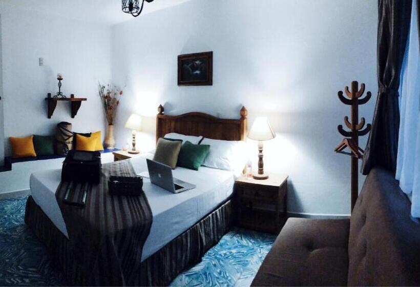 标准房带园景, Hostal Plaza Central