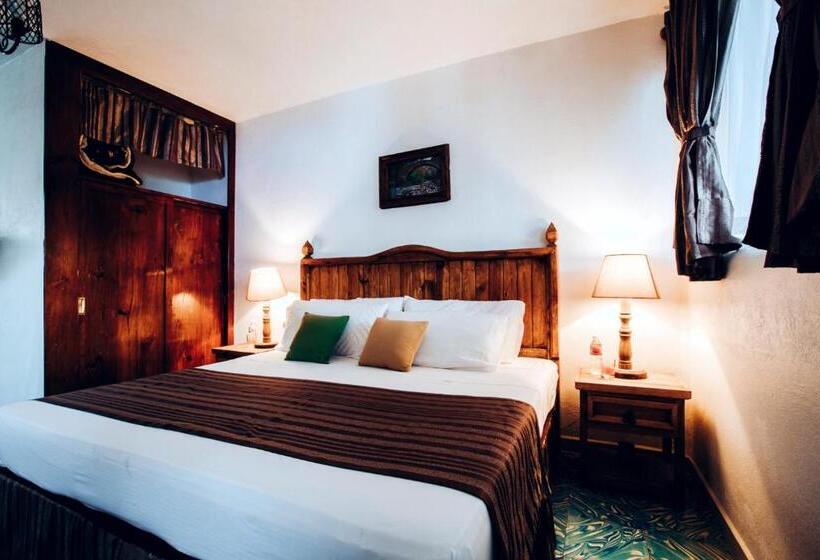 带大床的标准间, Hostal Plaza Central