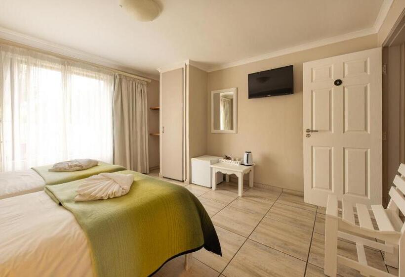 اتاق استاندارد با چشم‌انداز باغ, Guesthouse Fischreiher B&b