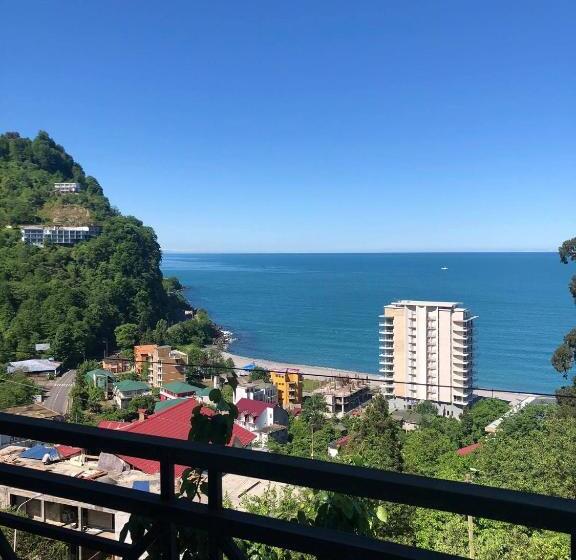 اتاق استاندارد با چشم‌انداز دریا, Sanni Guest House