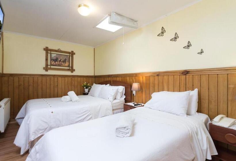 غرفة قياسية ثلاثية, Hostal Hielo Sur