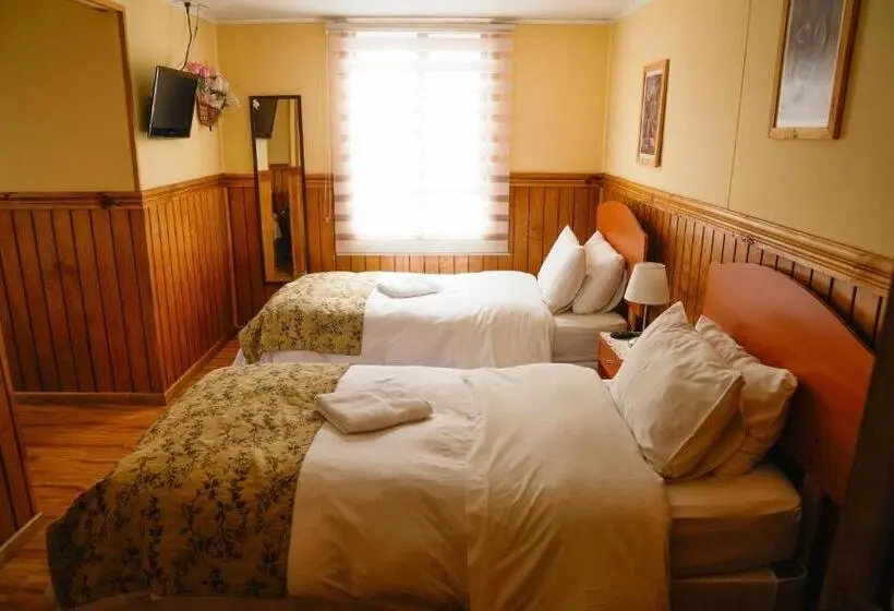 اتاق استاندارد چهار تخته, Hostal Hielo Sur