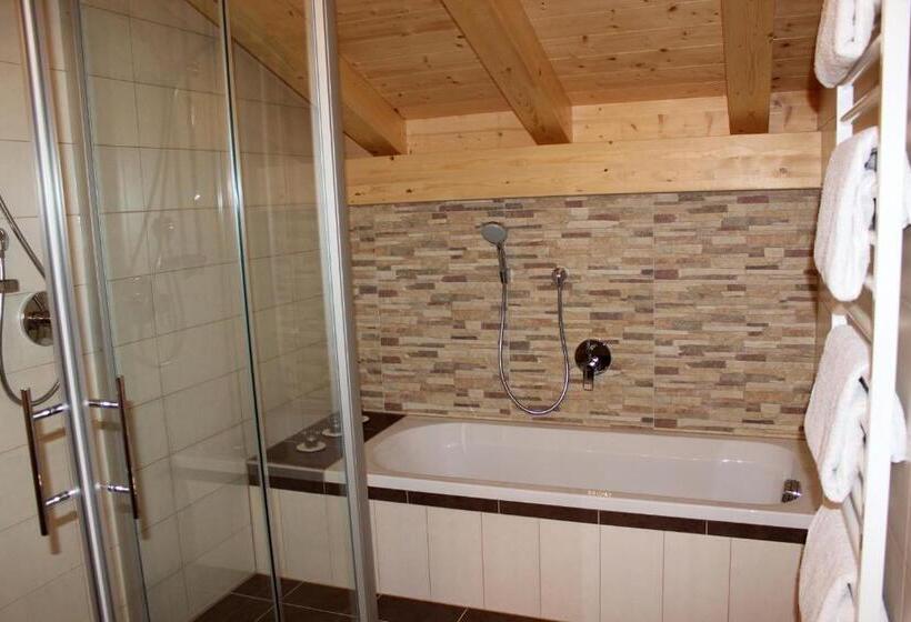 شقة غرفتين نوم مزودة بحديقة, Schneiderhof