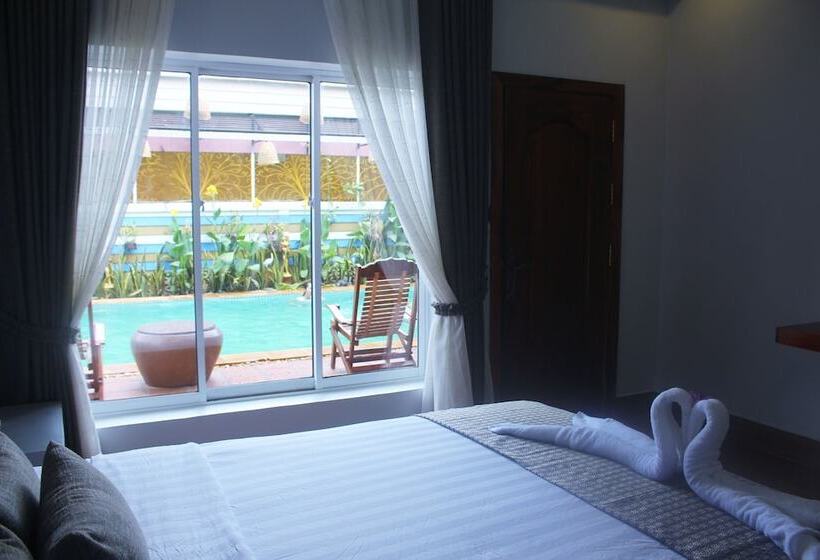 标准间带游泳池, Ramchang Guesthouse