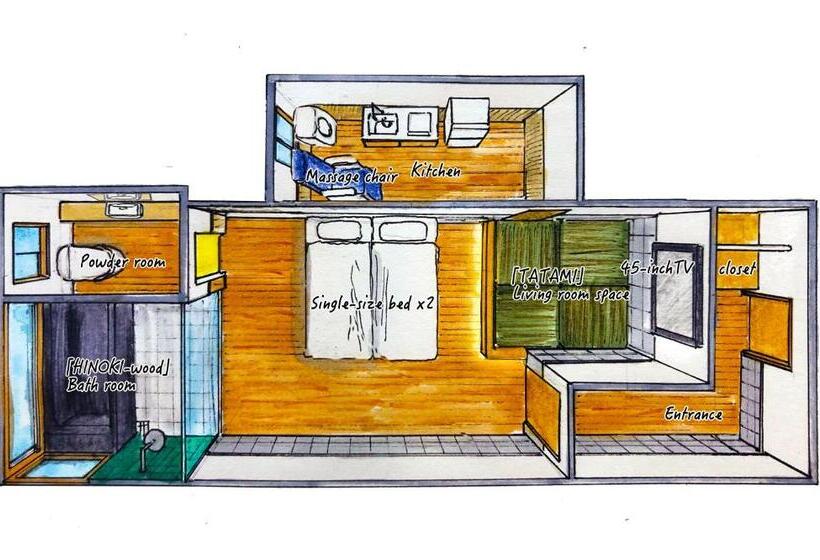 スーペリアールーム, Kunugi Relaxation With 4 Modern Rooms