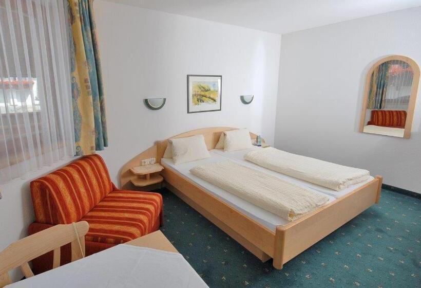 带1个卧室的带阳台的公寓, Apart Hotel Garni Kofler