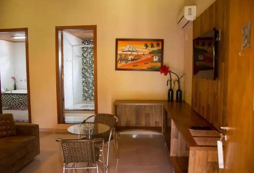 １ベッドルームアパートメント, Pousada Villa Da Serra