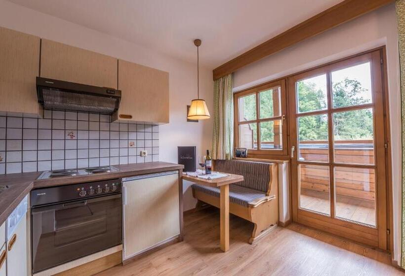 バルコニー付き1ベッドルームアパートメント, Gästehaus Vorderegger