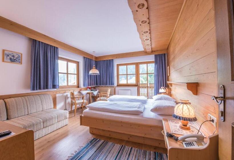 バルコニー付き1ベッドルームアパートメント, Gästehaus Vorderegger