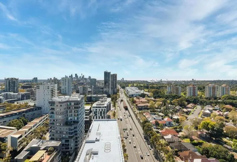 2ベッドスイートルーム, Meriton Suites Zetland