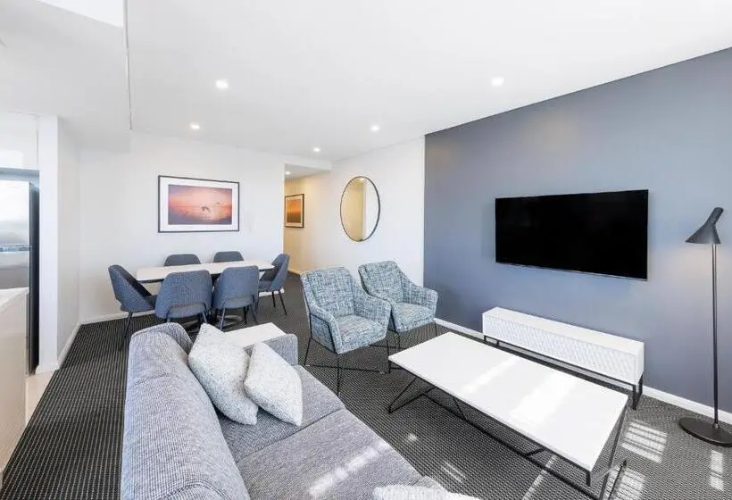 2ベッドスイートルーム, Meriton Suites Zetland
