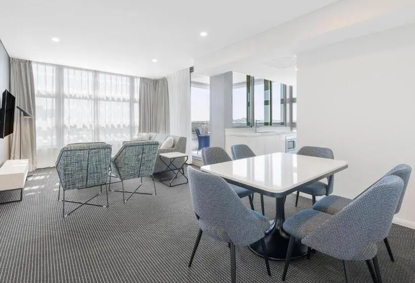 2ベッドスイートルーム, Meriton Suites Zetland