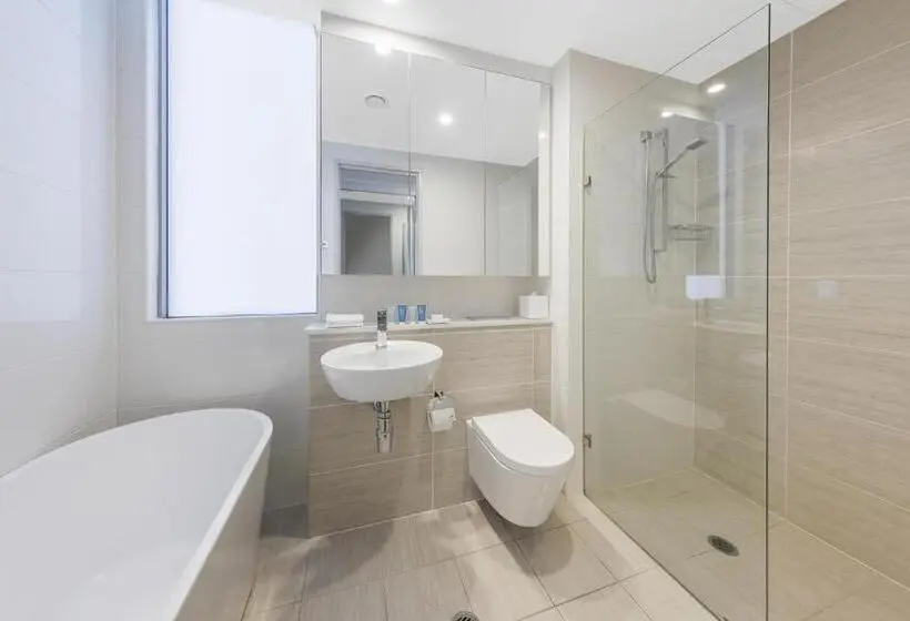 2ベッドスイートルーム, Meriton Suites Zetland