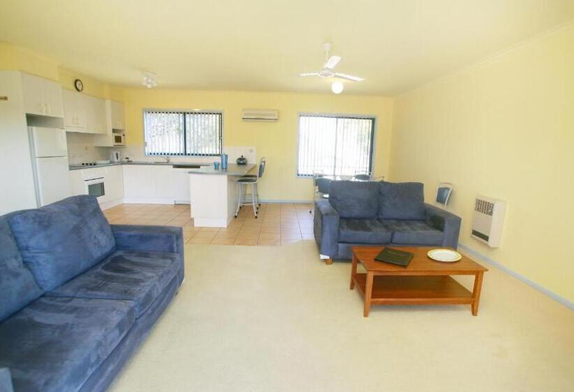 شقة ديلوكس غرفتين نوم, Nautilus Apartments Merimbula
