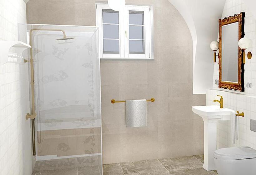 اتاق استاندارد سه تخته با چشم‌انداز, Penzion Kaplanka