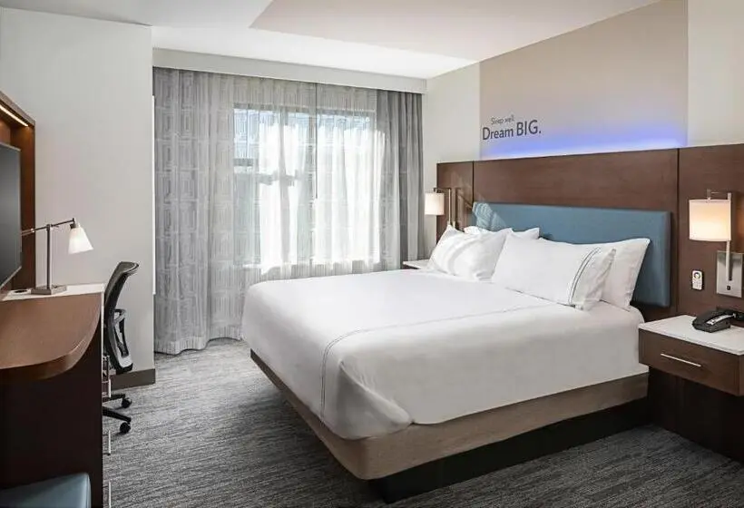 身障者適用キングサイズベッドルーム, Even Hotel Alpharetta   Avalon Area, An Ihg