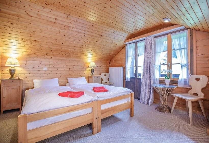 חדר דלוקס לשלושה, Guest House Du Grand Paradis On Piste