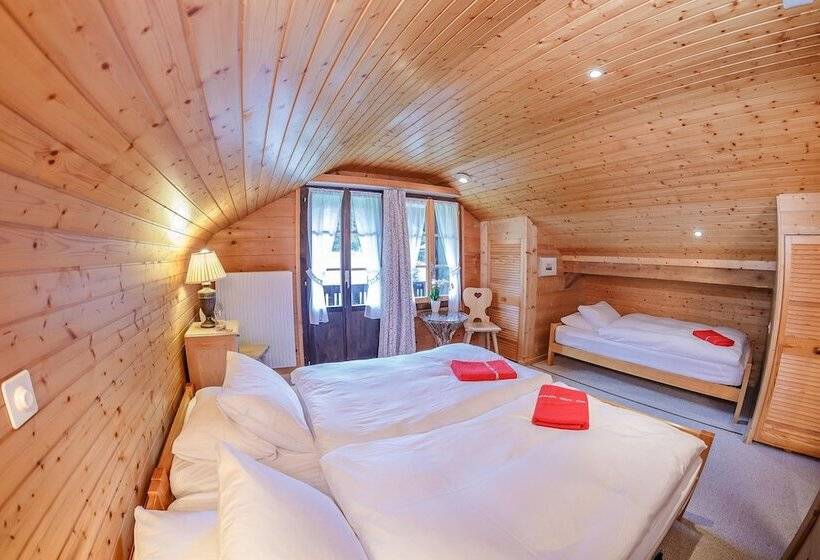 اتاق لوکس سه تخته, Guest House Du Grand Paradis   On Piste