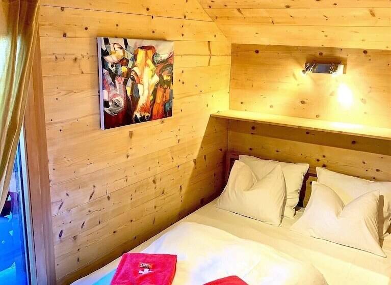 בקתת חדר, Guest House Du Grand Paradis On Piste