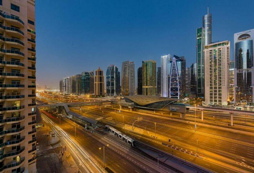 带阳台的豪华间, Millennium Place Dubai Marina