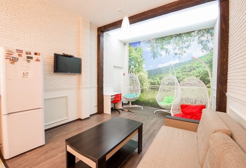 침실 1개 이코노미 아파트, Mini Hotel Artist On Baumanskaya   Hostel