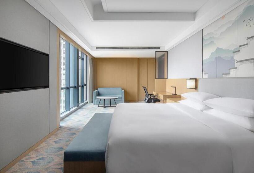 Suíte Executiva Cama king, Courtyard By Marriott Hangzhou Xiaoshan