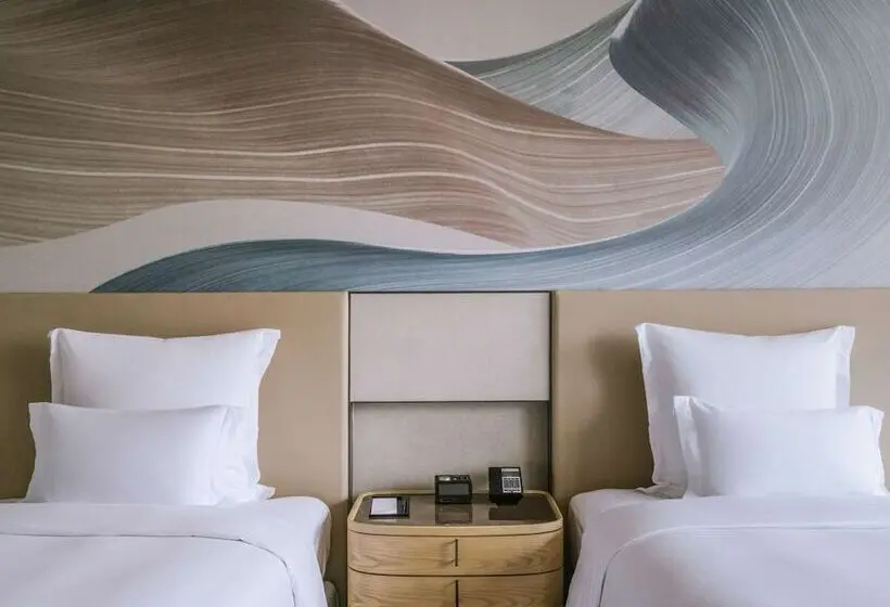 シティビューのデラックスルーム, Pullman Shanghai Qingpu Excellence
