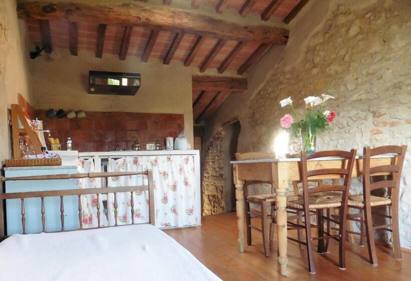 آپارتمان 1 خوابه با چشمانداز باغ, Agriturismo I Pitti